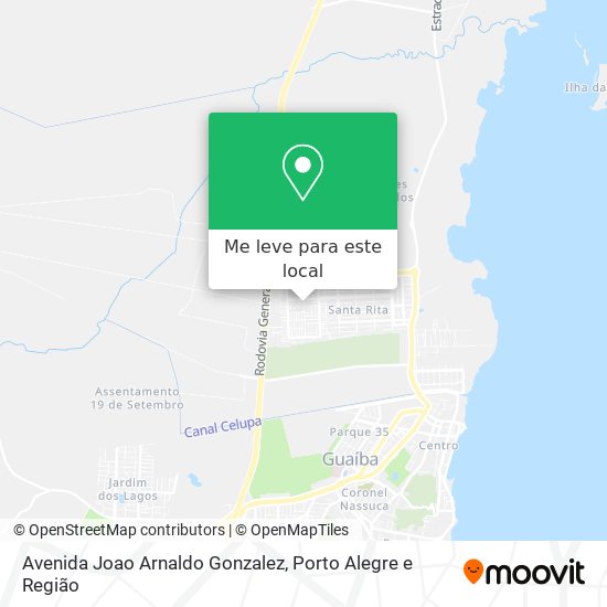 Avenida Joao Arnaldo Gonzalez mapa
