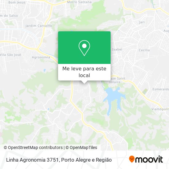 Linha Agronomia 3751 mapa