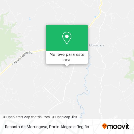 Recanto de Morungava mapa