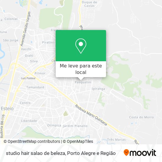 studio hair salao de beleza mapa