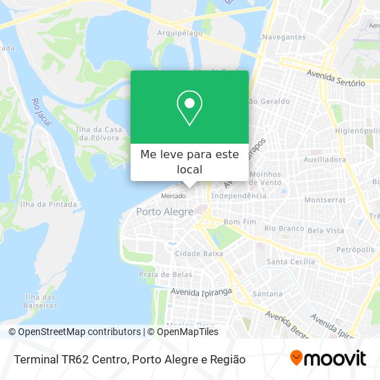 Terminal TR62 Centro mapa