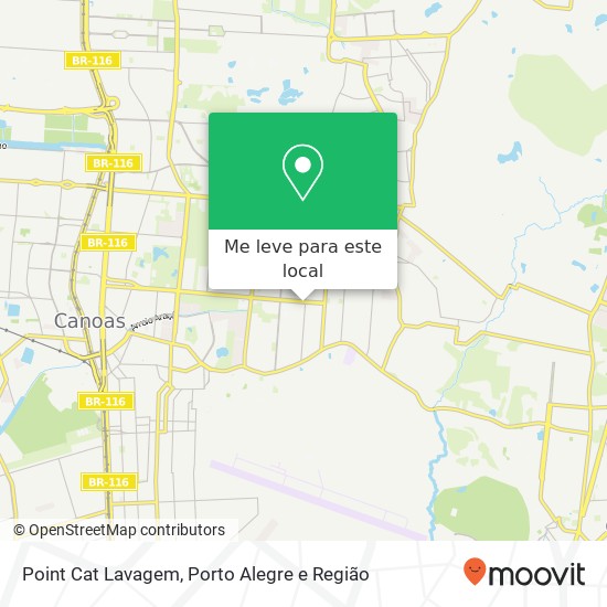 Point Cat Lavagem mapa