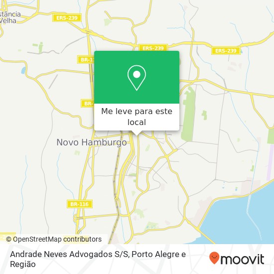 Andrade Neves Advogados S/S mapa