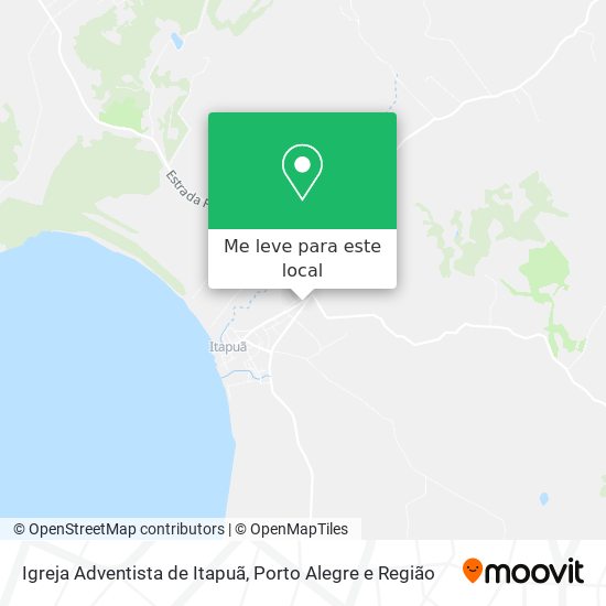 Igreja Adventista de Itapuã mapa