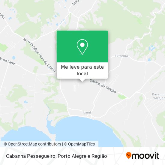 Cabanha Pessegueiro mapa