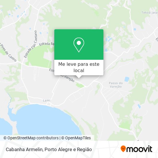 Cabanha Armelin mapa