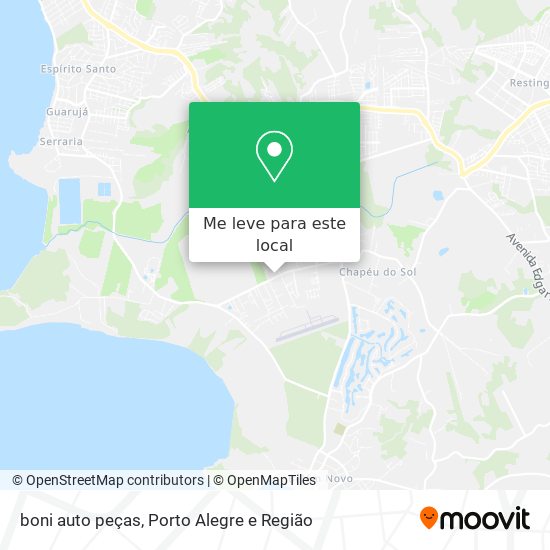 boni auto peças mapa