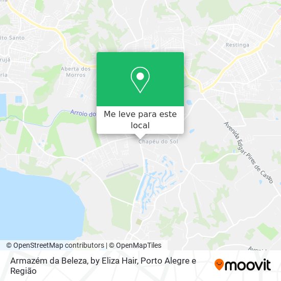 Armazém da Beleza, by Eliza Hair mapa