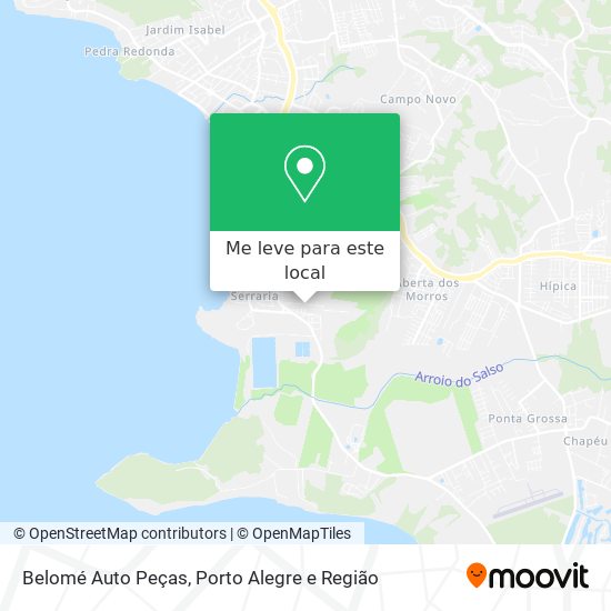 Belomé Auto Peças mapa