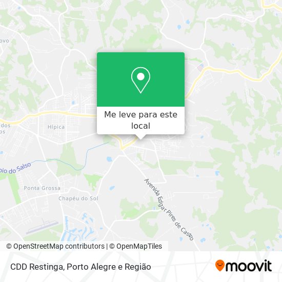 CDD Restinga mapa