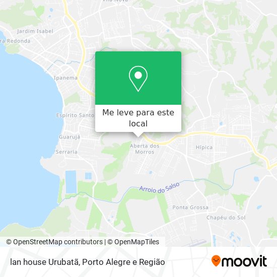 lan house Urubatã mapa