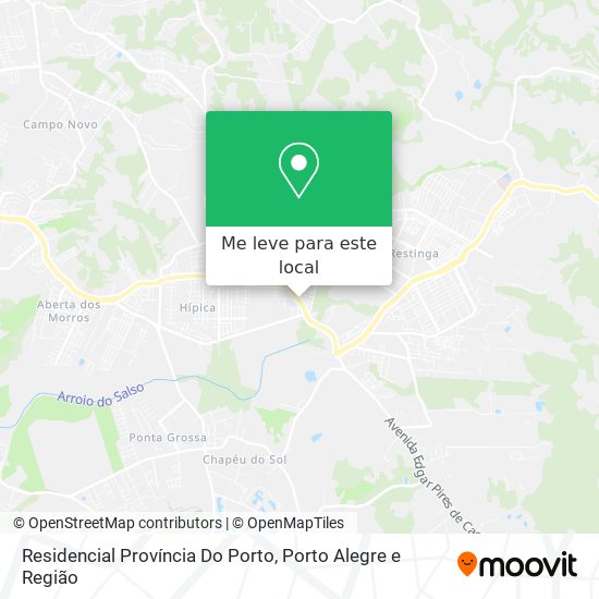 Residencial Província Do Porto mapa