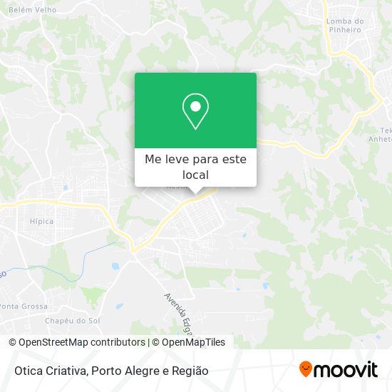 Otica Criativa mapa