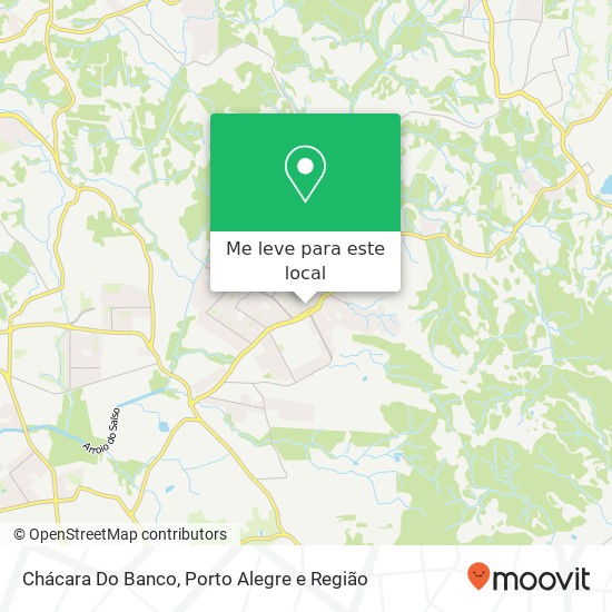 Chácara Do Banco mapa