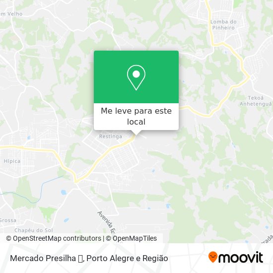 Mercado Presilha 🐎 mapa