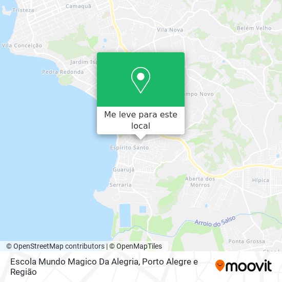 Escola Mundo Magico Da Alegria mapa