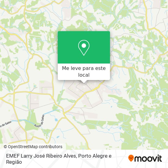 EMEF Larry José Ribeiro Alves mapa