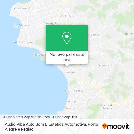 Audio Vibe Auto Som E Estetica Automotiva mapa