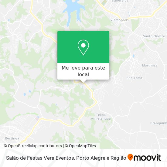 Salão de Festas Vera Eventos mapa