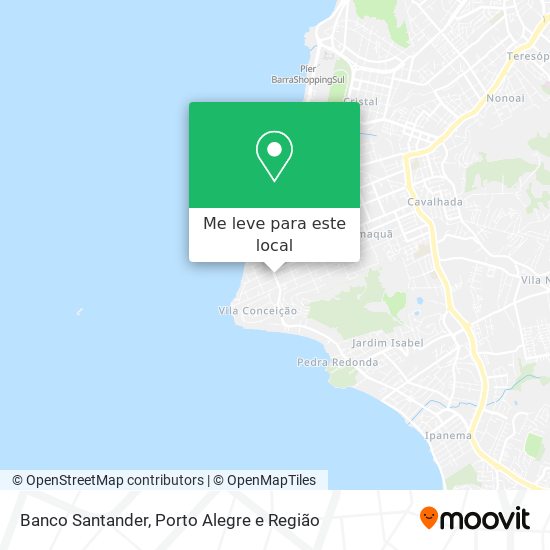 Banco Santander mapa