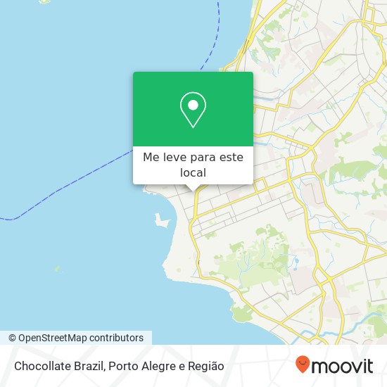 Chocollate Brazil mapa