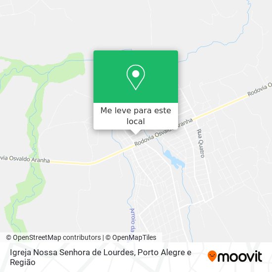 Igreja Nossa Senhora de Lourdes mapa