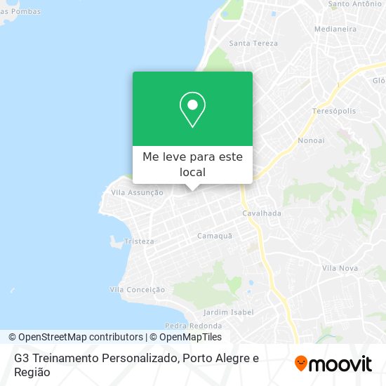 G3 Treinamento Personalizado mapa