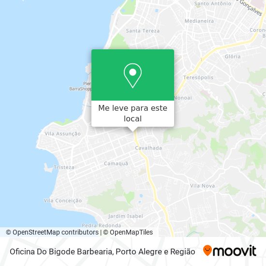 Oficina Do Bigode Barbearia mapa