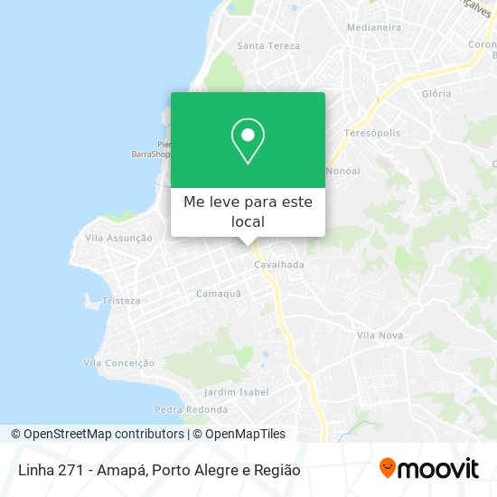 Linha 271 - Amapá mapa