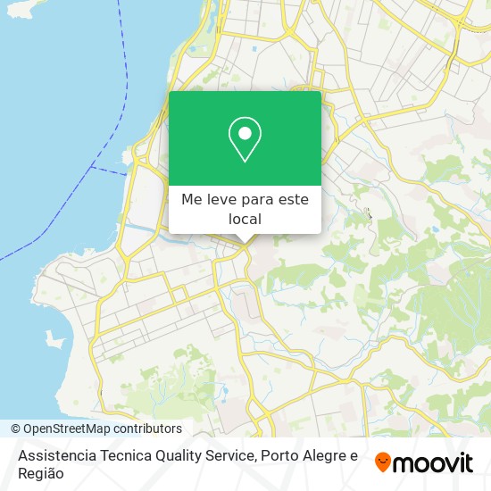 Assistencia Tecnica Quality Service mapa