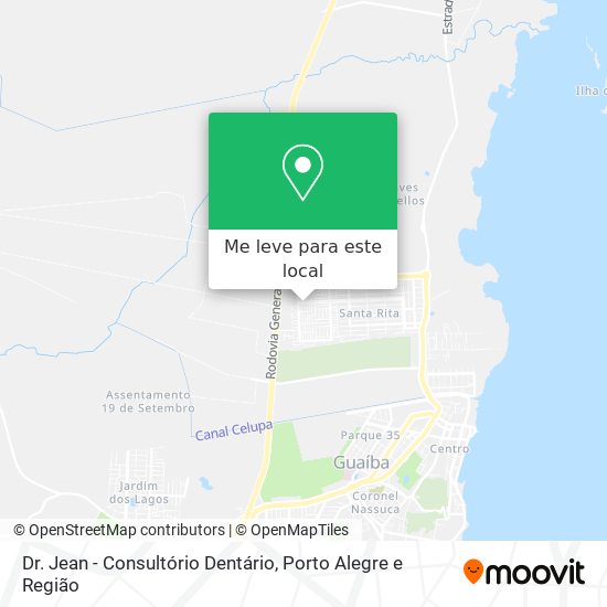 Dr. Jean - Consultório Dentário mapa