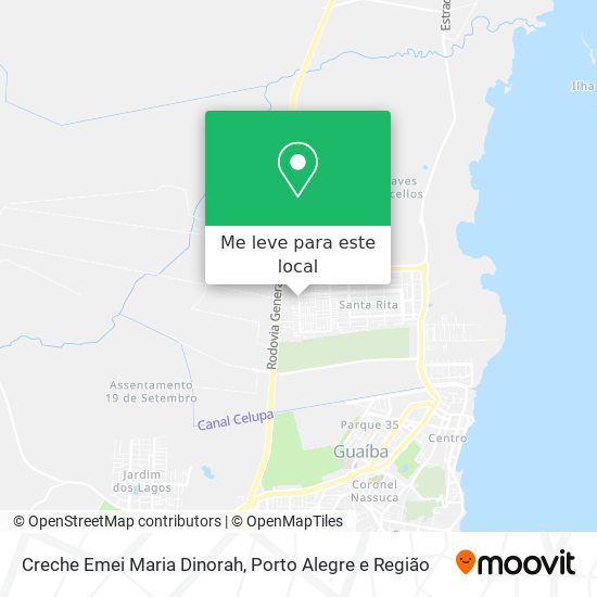 Creche Emei Maria Dinorah mapa