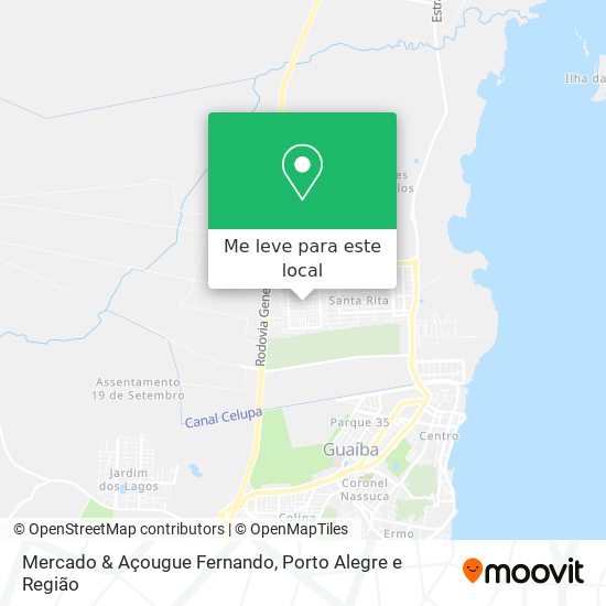 Mercado & Açougue Fernando mapa