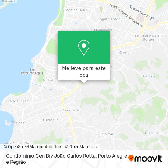 Condomínio Gen Div João Carlos Rotta mapa