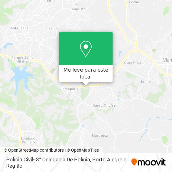 Polícia Civil- 3° Delegacia De Polícia mapa