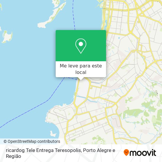 ricardog Tele Entrega Teresopolis mapa