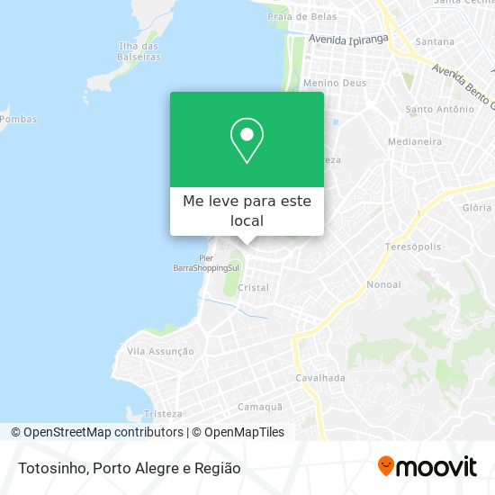 Totosinho mapa
