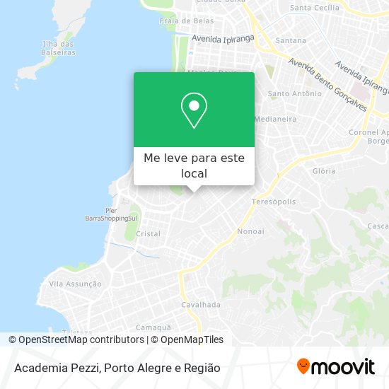Academia Pezzi mapa