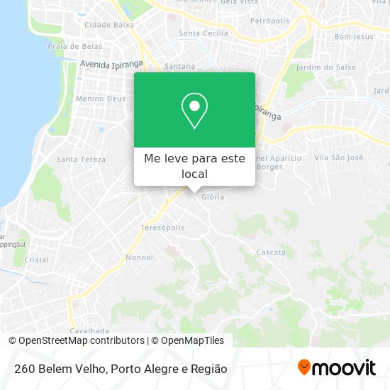 260 Belem Velho mapa