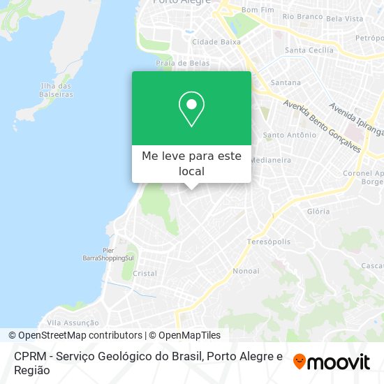CPRM - Serviço Geológico do Brasil mapa