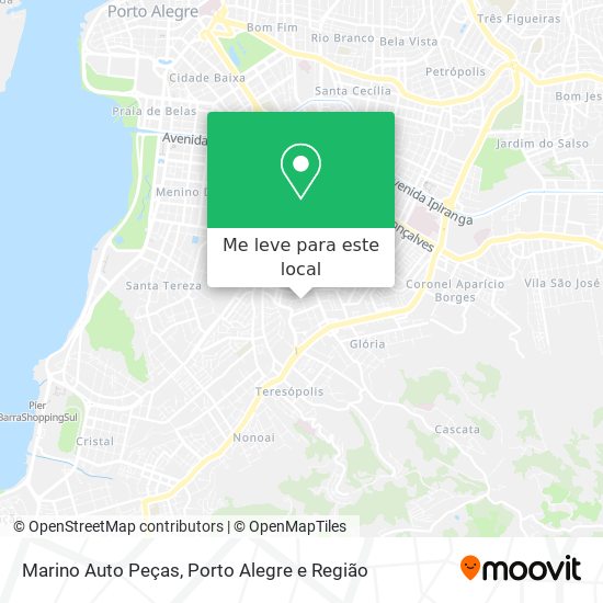Marino Auto Peças mapa
