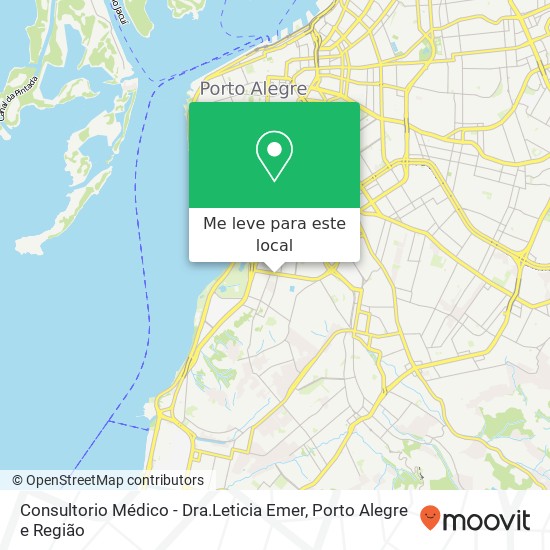 Consultorio Médico - Dra.Leticia Emer mapa