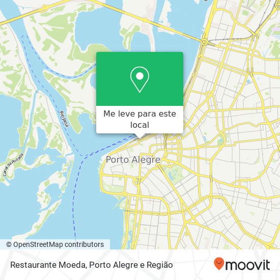 Restaurante Moeda mapa