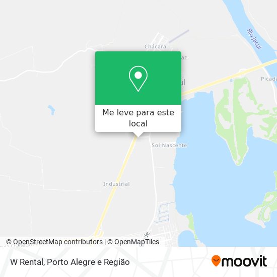 W Rental mapa