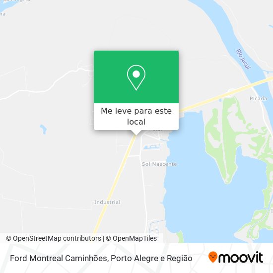Ford Montreal Caminhões mapa