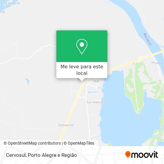 Cervosul mapa