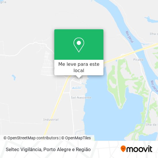 Seltec Vigilância mapa