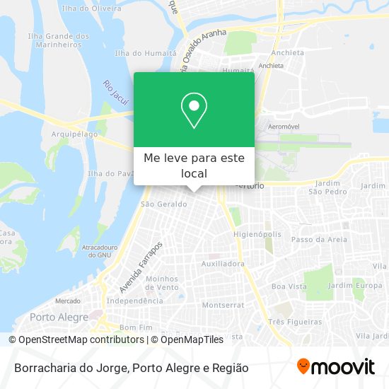 Borracharia do Jorge mapa