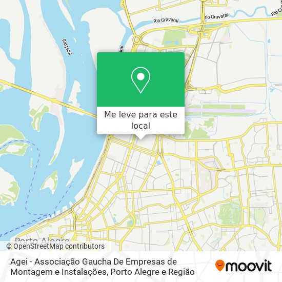 Agei - Associação Gaucha De Empresas de Montagem e Instalações mapa