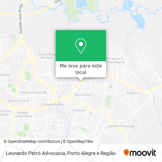 Leonardo Petró Advocacia mapa
